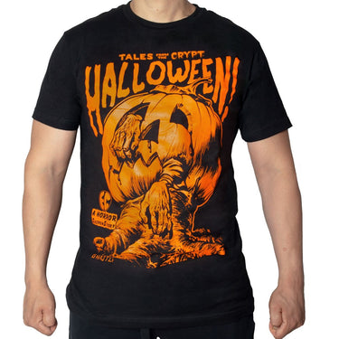 Tales From The Crypt Orange Pumpkin Tshirt - Kreepsville